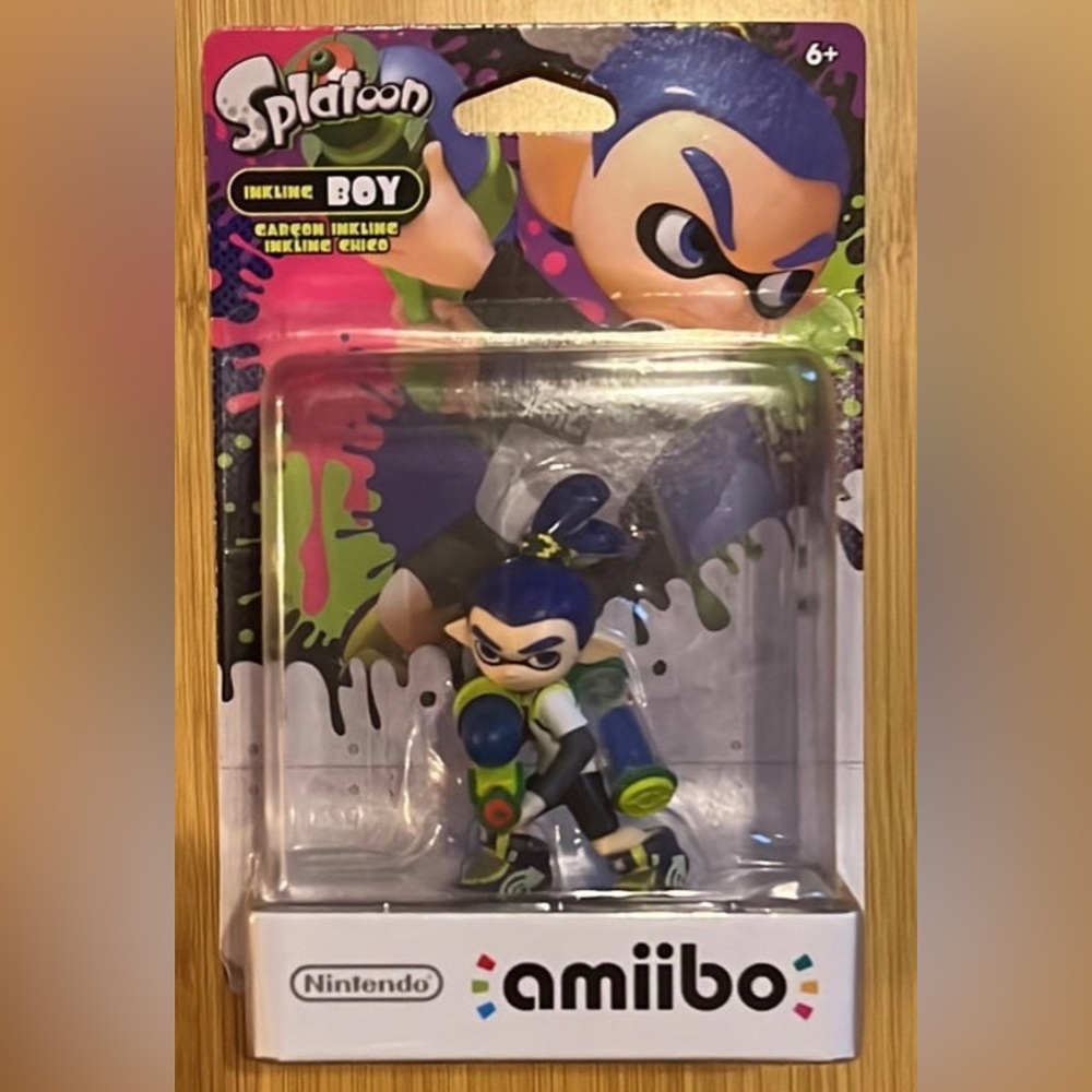 Nintendo Inkling Boy Splatoon amiibo Figure